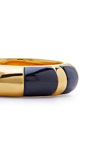 Monica Vinader Gestreepte ring - Goud
