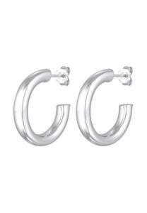 Elli PREMIUM Oorbellen Dames Creools Stekker in 925 Sterling Zilver