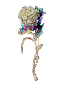 Anabela Chan 18kt gouden vermeil broche