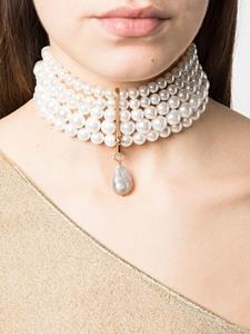Atu Body Couture Gelaagde choker - Wit