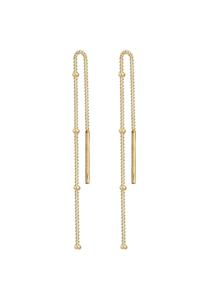 Elli Dames hanger bal doortrekbaar elegant in 925 Sterling Zilver roségoud verguld