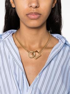 Jacquemus Le Collier Rond Carré choker necklace - Goud