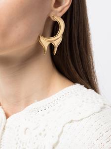 LIYA Oorbellen met detail - Goud