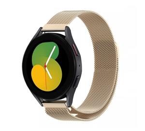 Strap-it Samsung Galaxy Watch 5 - 40mm Milanese band (champagne)