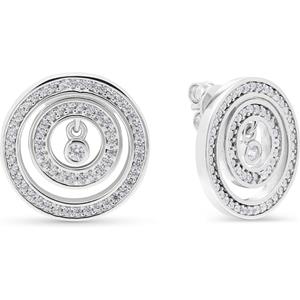 JETTE Paar Ohrstecker JETTE Damen-Ohrstecker 925er Silber 126 Zirkonia