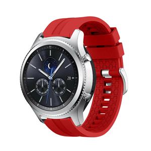 Strap-it Samsung Gear S3 extreme silicone band (rood)
