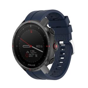 Strap-it Polar Grit X Pro extreme silicone band (donkerblauw)