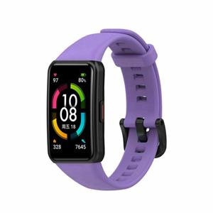 Strap-it© Strap-it Honor Band 6 siliconen bandje (paars)
