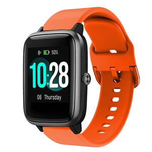 Strap-it ID205L siliconen bandje (oranje)