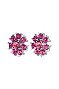 Dyrberg Kern Dyrberg/Kern Aude Earring, Color: Silver, Pink, Onesize, Women