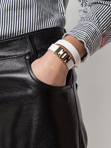 Dsquared2 Leren armband - Wit