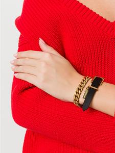 Coup De Coeur ketting wikkelarmband - Zwart