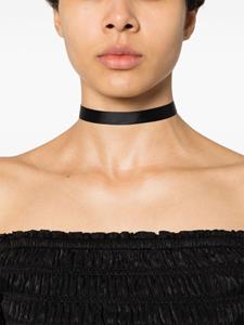 Atu Body Couture Choker met lint - Zwart