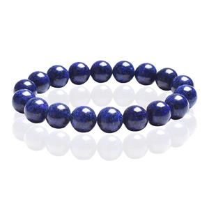 Memphis Natuursteen Armband 10mm - Lapis Lazuli