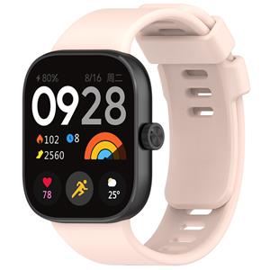 Strap-it Redmi Watch 4 siliconen bandje (roze)