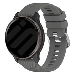 Strap-it Garmin Venu 3 siliconen bandje (donkergrijs)