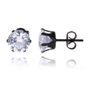 LGT JWLS LGT Jewels Stud oorbellen Black Edition Round-6mm