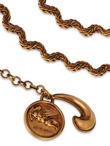 ETRO Schakelhalsketting met logobedel - Goud