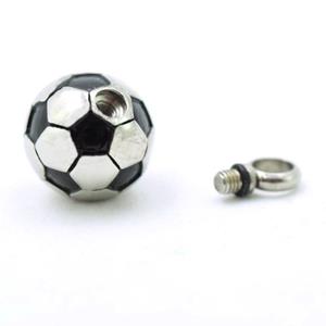Gedenkartikelen Ashanger Voetbal in zilverkleur met zwart