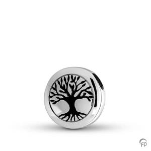 Urnwebshop Ronde Zilveren Ashanger Levensboom
