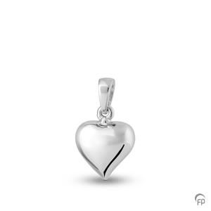 Urnwebshop Atlantis Memorials Ashanger Loveheart Zilver