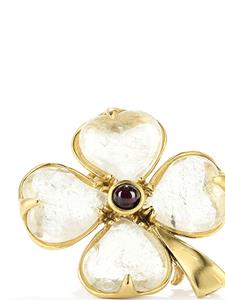 Goossens Trefle broche - Goud
