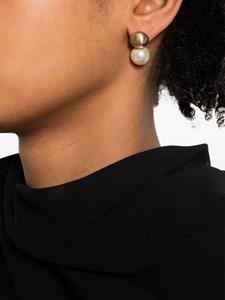 Ferragamo bead-embellished drop earrings - Goud