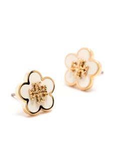 toryburch Tory Burch Kira Enamel Flower stud earrings - Goud