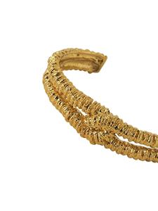 Paola Sighinolfi Armband met textuur - Goud