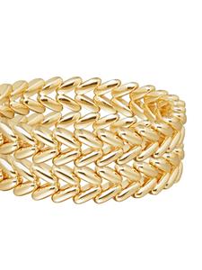 Roxanne Assoulin The Wheat Link bracelet bunch - Goud