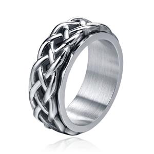 Mendes Ring voor Mannen - Celtic Band Silver-21.5mm