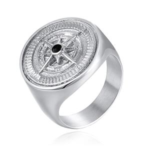 Mendes Ring voor Mannen van  Jewelry - Compas Silver-20mm