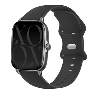 Xoxo Wildhearts Xiaomi Amazfit Bip siliconen bandje (zwart)