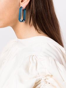 Swarovski Oorringen - Blauw