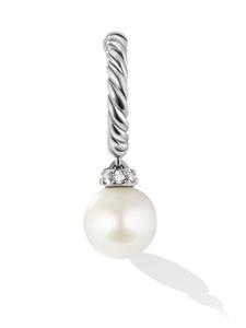 David Yurman Oorringen met parel - Zilver