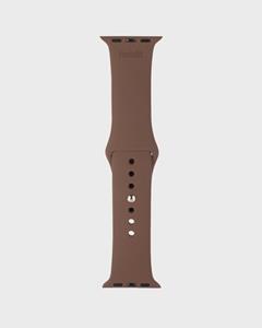 Holdit Silicone Band for Smart Watch Dark Brown 42/44/45/49mm
