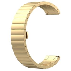 Strap-it Withings ScanWatch Light metalen band (goud)