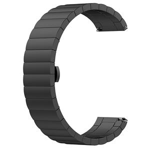 Strap-it Withings Steel HR - 36mm metalen band (zwart)