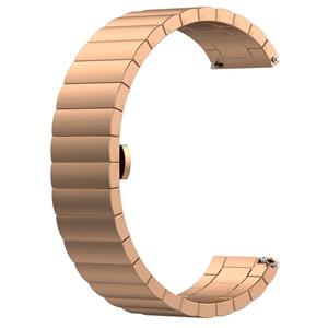 Strap-it Withings Steel HR - 36mm metalen band (rose goud)