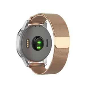 Strap-it Withings Steel HR - 36mm Milanese band (rosé goud)