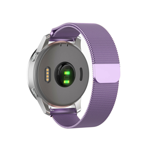 Strap-it Withings ScanWatch 2 - 38mm Milanese band (paars)
