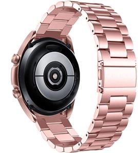 Strap-it Withings ScanWatch Light stalen band (roze)