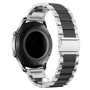 Strap-it Withings ScanWatch Light stalen band (zilver/zwart)