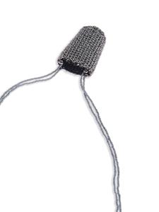 Bally Halsketting met kralen - Zilver