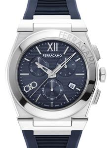 Ferragamo Vega Chronograph 42mm - Blauw