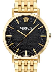 Versace Greca Slim 40mm - Zwart