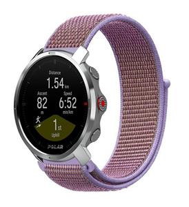 Strap-it Polar Grit X nylon band (lila)