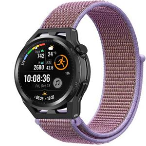 Strap-it Huawei Watch GT Runner nylon band (lila)