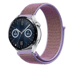 Strap-it Huawei Watch GT 3 46mm nylon band (lila)