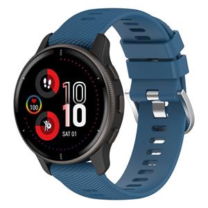 Strap-it Garmin Venu 2 Plus siliconen bandje (blauw)